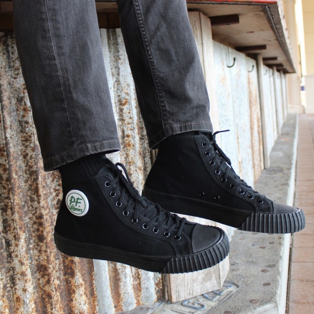PF Flyers Sandlot Center HI- Black